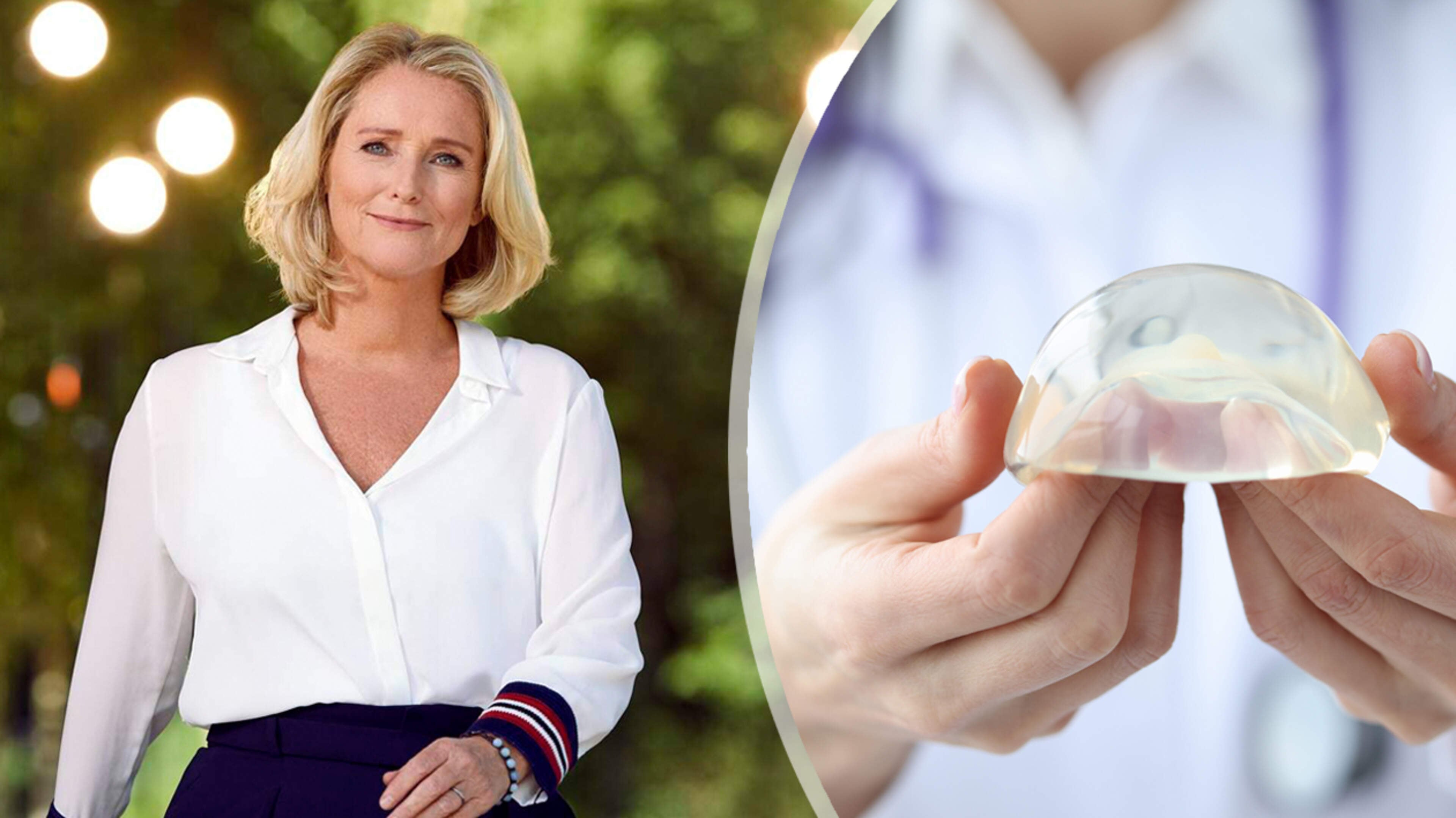 Radar-presentatrice Antoinette Hertsenberg (61) over borstimplantaten: ’Bij geen enkele bezochte kliniek zijn de risico’s benoemd’